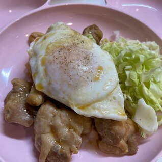 たまごのせ！照り焼きチキン